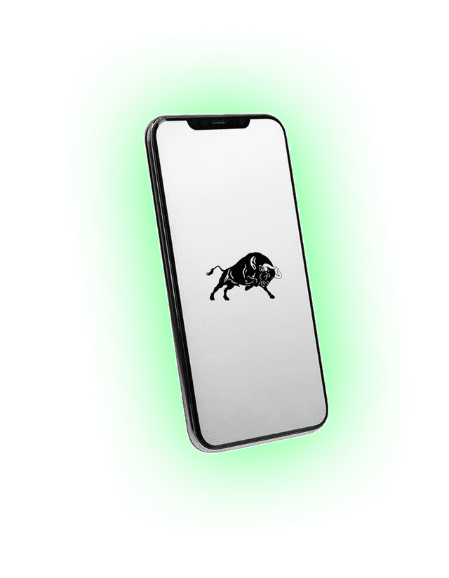Mobile app mockup